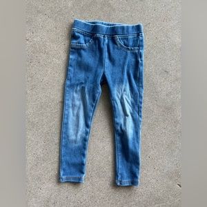 French connection distressed jeggings for toddler girl size 2T
